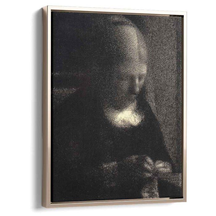 The Artist's Mother (1883) by Georges Seurat