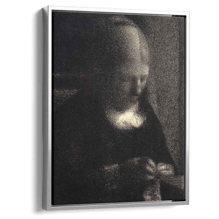 The Artist's Mother (1883) by Georges Seurat