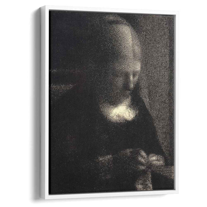 The Artist's Mother (1883) by Georges Seurat