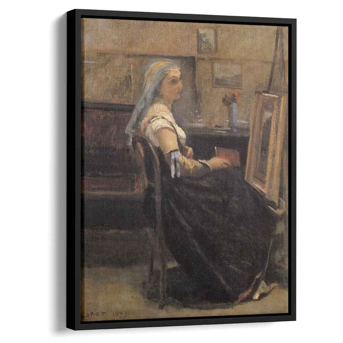 The Artist's Studio (1870) by Camille Corot