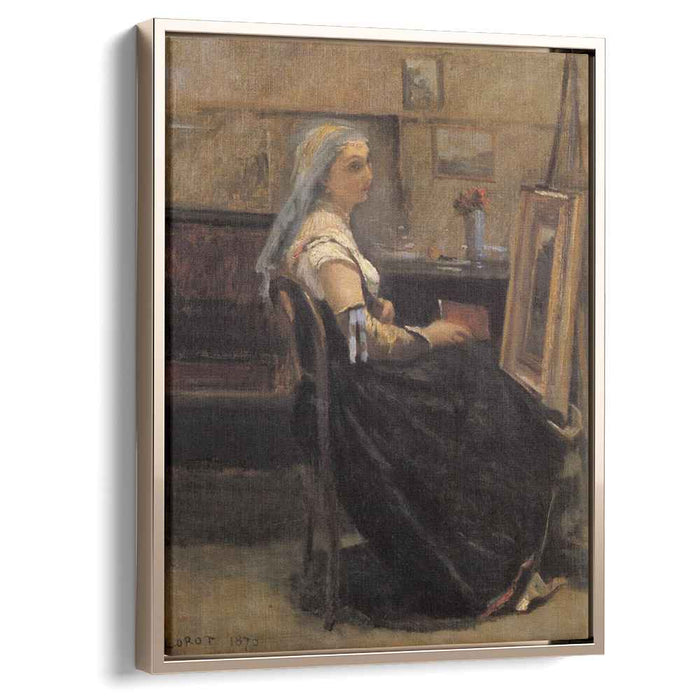 The Artist's Studio (1870) by Camille Corot