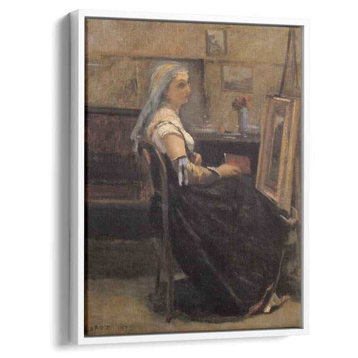 The Artist's Studio (1870) by Camille Corot