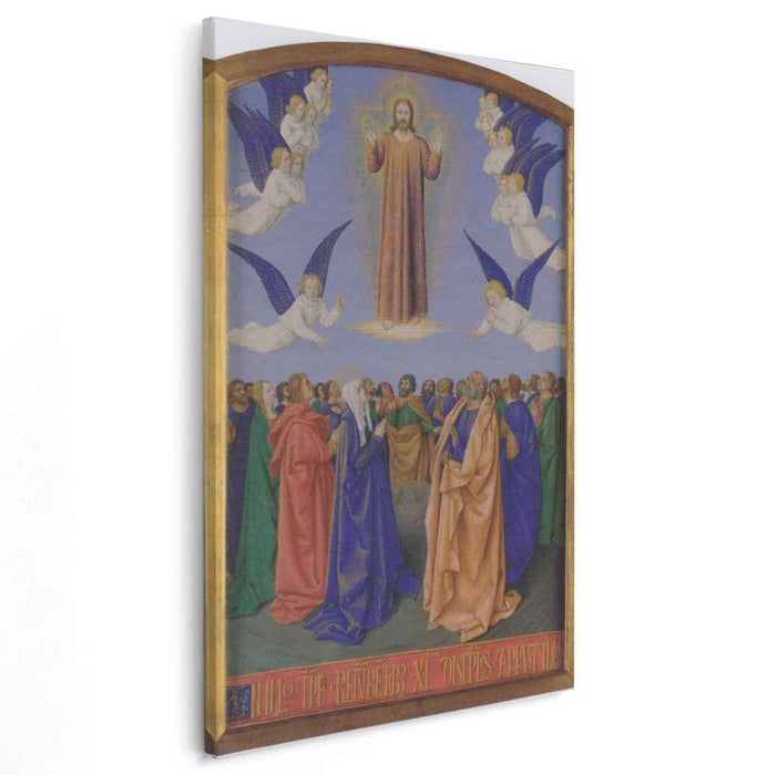 The Ascension of the Holy Spirit (1455) by Jean Fouquet
