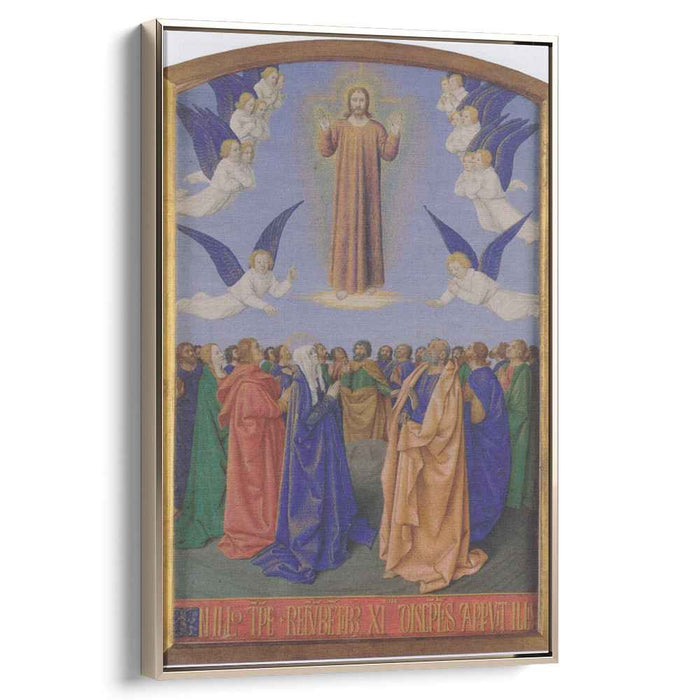 The Ascension of the Holy Spirit (1455) by Jean Fouquet