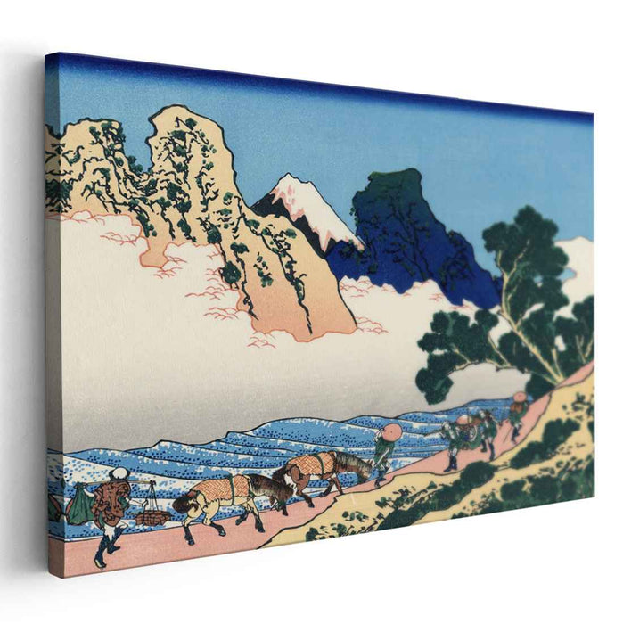 The back of the Fuji from the Minobu river by Katsushika Hokusai