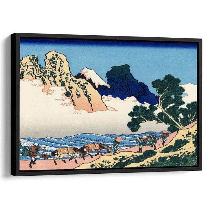 The back of the Fuji from the Minobu river by Katsushika Hokusai