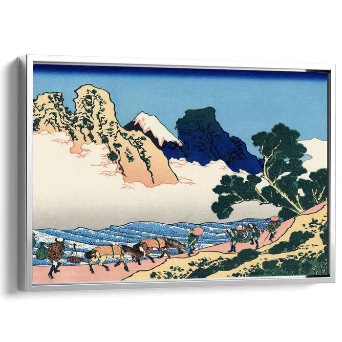 The back of the Fuji from the Minobu river by Katsushika Hokusai