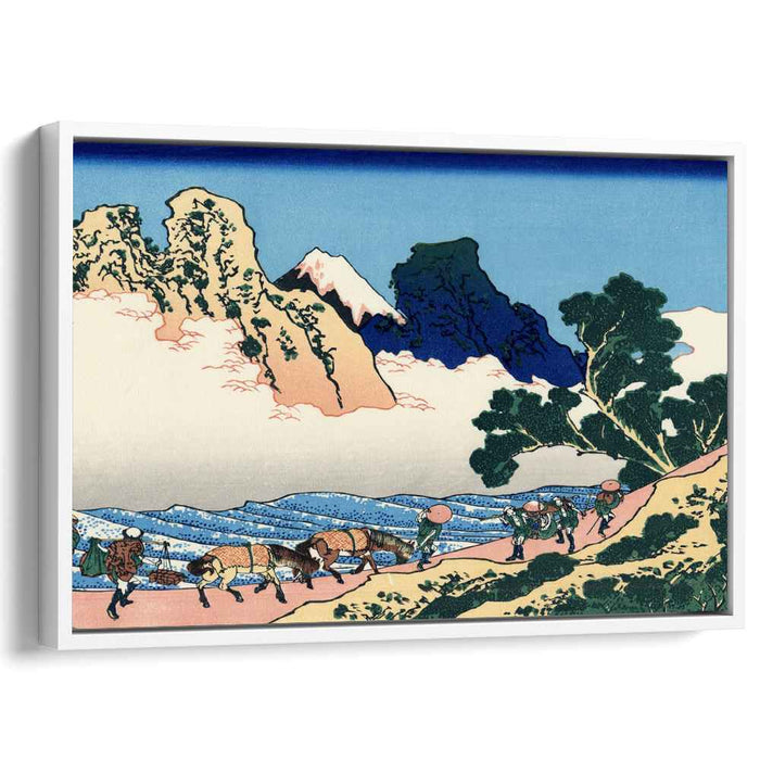 The back of the Fuji from the Minobu river by Katsushika Hokusai