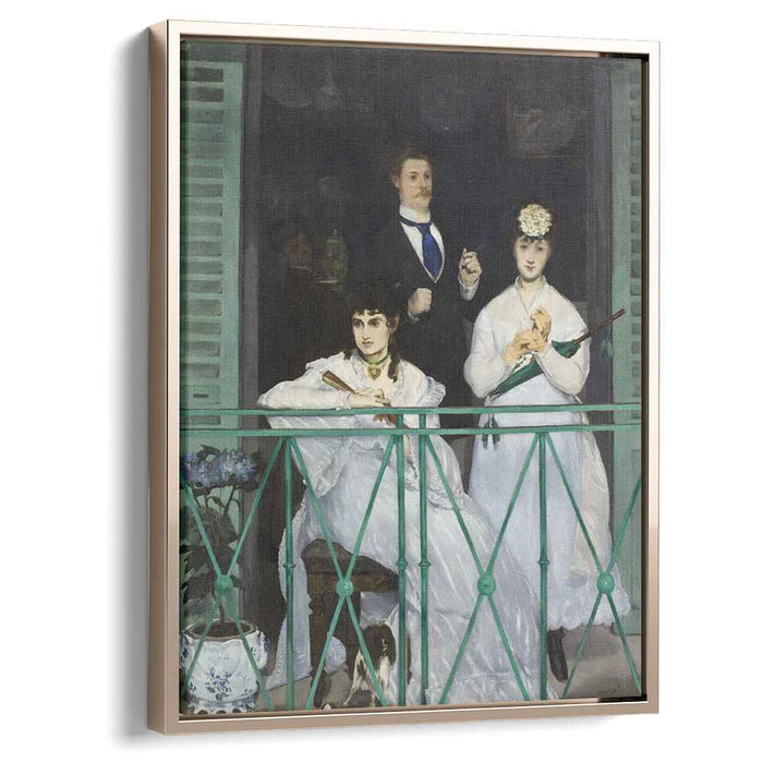 The Balcony (1869) by Edouard Manet