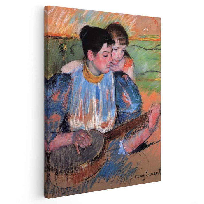 The Banjo Lesson (1894) by Mary Cassatt