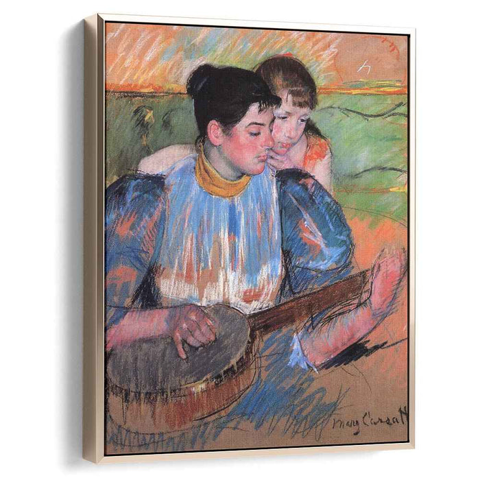The Banjo Lesson (1894) by Mary Cassatt