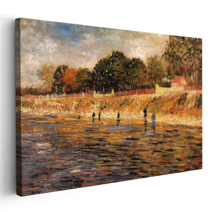 The Banks of the Seine (1887) by Vincent van Gogh