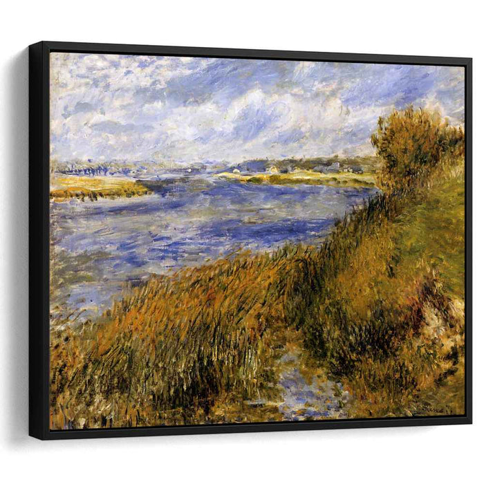 The Banks of the Seine at Champrosay (1876) by Pierre-Auguste Renoir