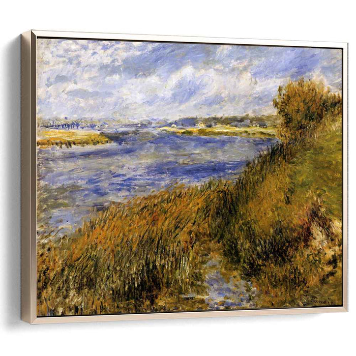 The Banks of the Seine at Champrosay (1876) by Pierre-Auguste Renoir