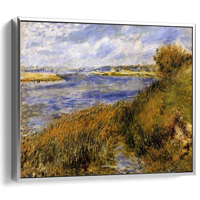 The Banks of the Seine at Champrosay (1876) by Pierre-Auguste Renoir