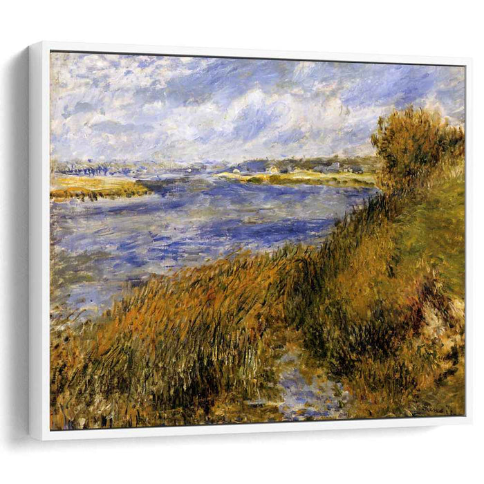 The Banks of the Seine at Champrosay (1876) by Pierre-Auguste Renoir