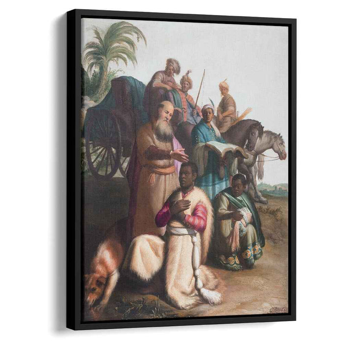 The Baptism Of The Eunuch (1626) by Rembrandt