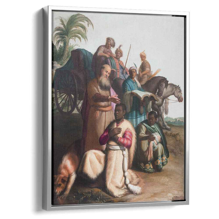 The Baptism Of The Eunuch (1626) by Rembrandt