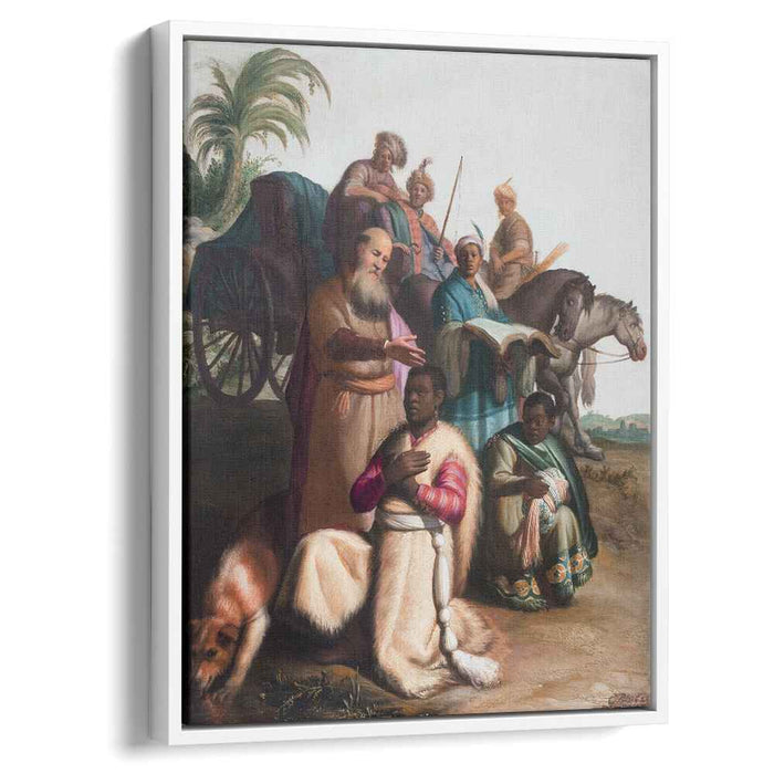 The Baptism Of The Eunuch (1626) by Rembrandt