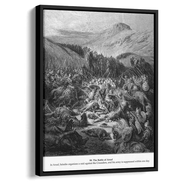 The Battle of Arsuf by Gustave Dore
