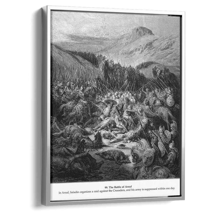 The Battle of Arsuf by Gustave Dore