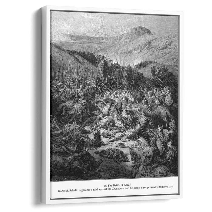 The Battle of Arsuf by Gustave Dore