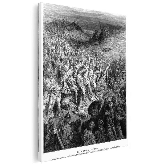 The Battle of Dorylaeum by Gustave Dore