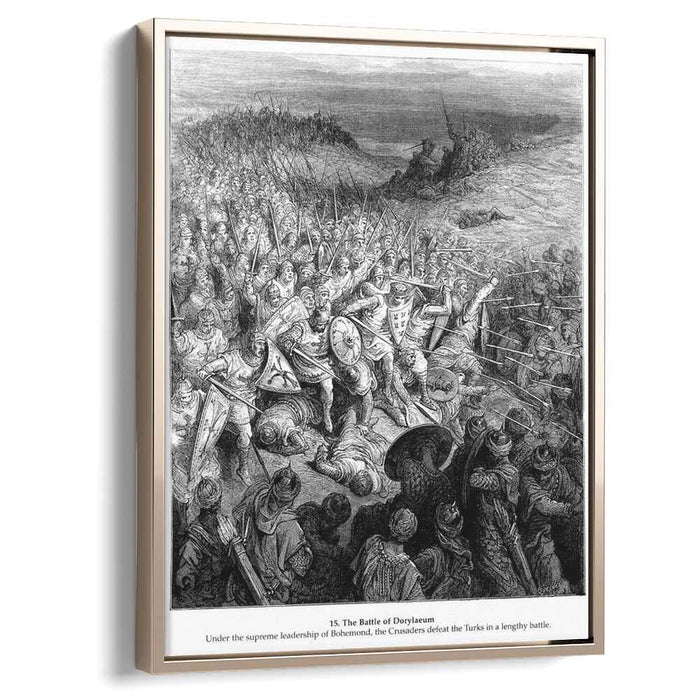 The Battle of Dorylaeum by Gustave Dore