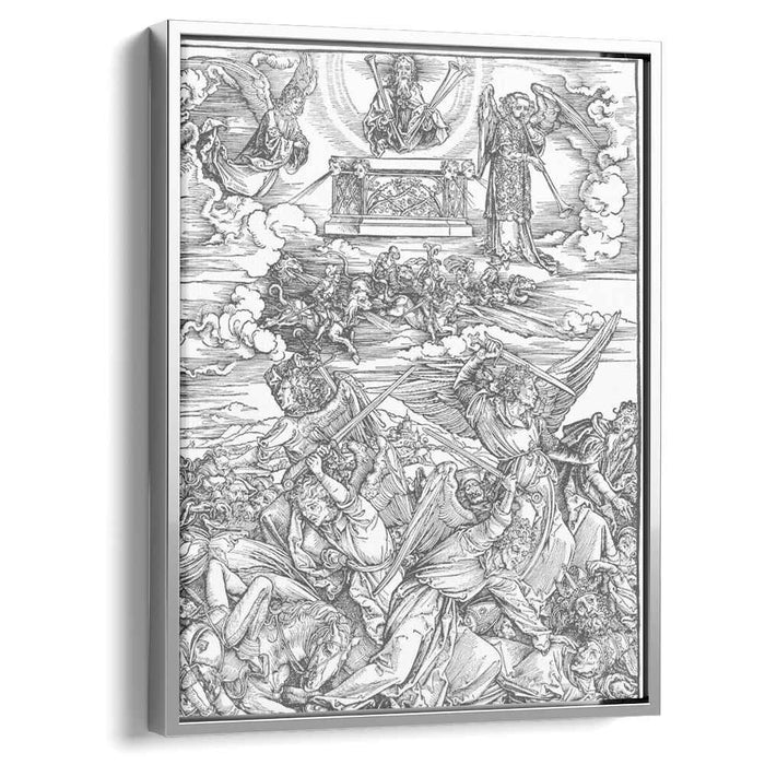 The Battle of the Angels (1498) by Albrecht Durer