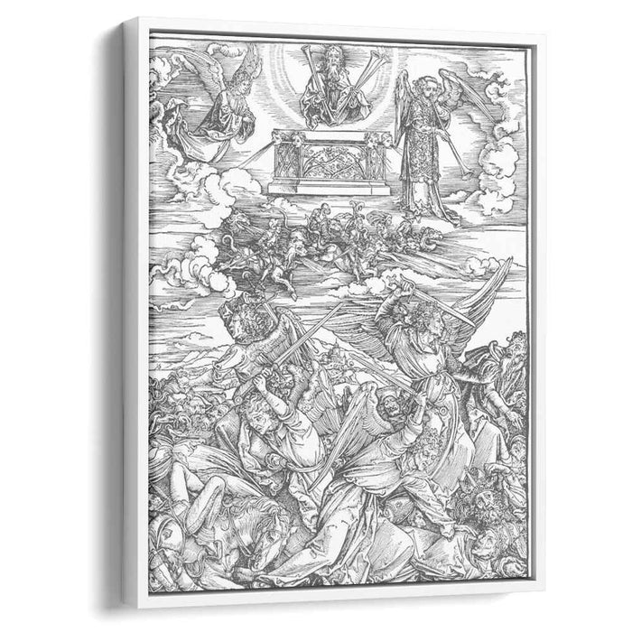 The Battle of the Angels (1498) by Albrecht Durer