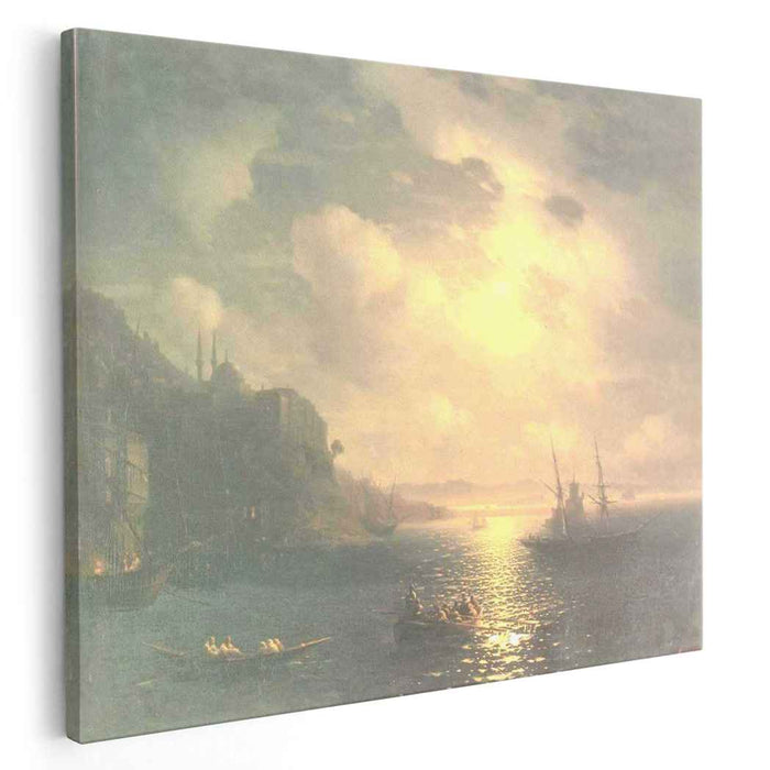 The Bay Golden Horn in Istanbul (Back then Constantinople) (1872) by Ivan Aivazovsky
