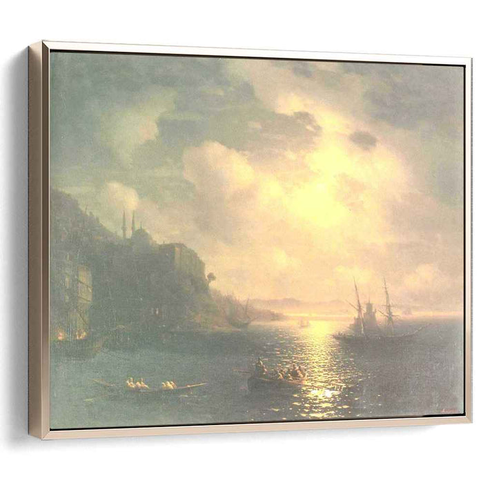 The Bay Golden Horn in Istanbul (Back then Constantinople) (1872) by Ivan Aivazovsky