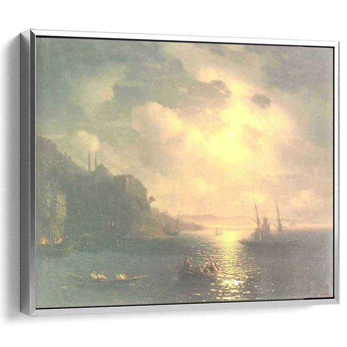 The Bay Golden Horn in Istanbul (Back then Constantinople) (1872) by Ivan Aivazovsky