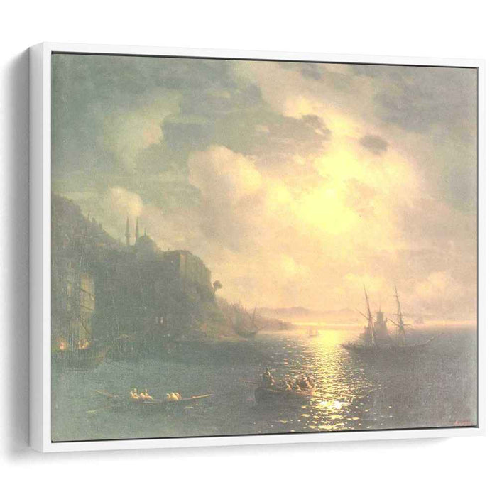 The Bay Golden Horn in Istanbul (Back then Constantinople) (1872) by Ivan Aivazovsky