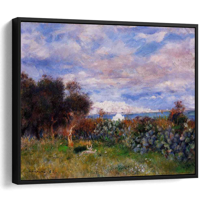 The Bay of Algiers (1881) by Pierre-Auguste Renoir