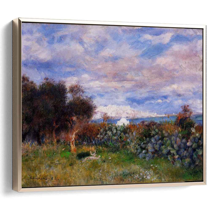 The Bay of Algiers (1881) by Pierre-Auguste Renoir
