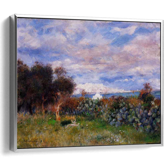 The Bay of Algiers (1881) by Pierre-Auguste Renoir