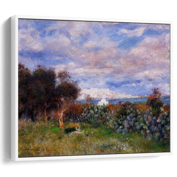 The Bay of Algiers (1881) by Pierre-Auguste Renoir