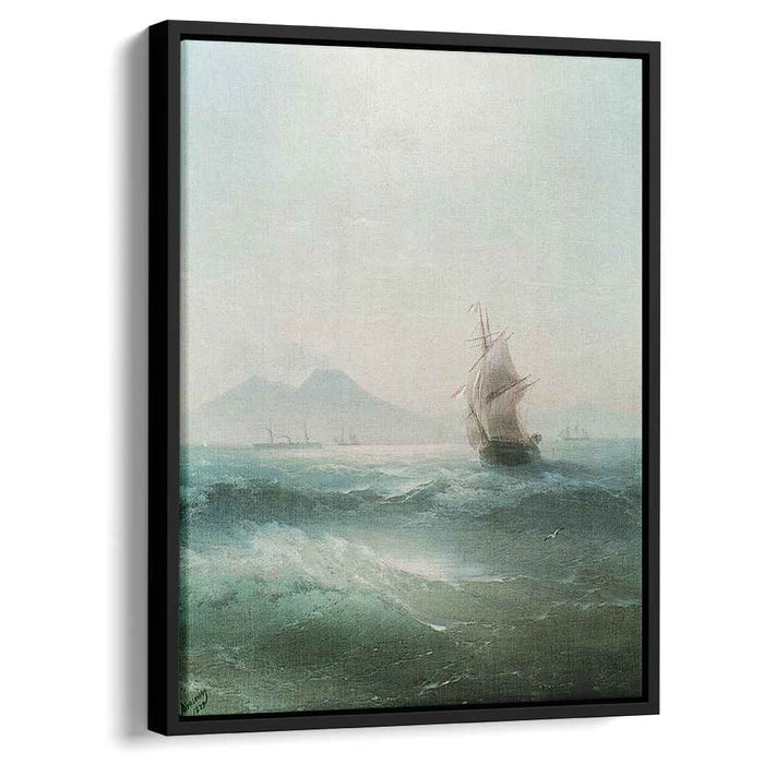 The Bay of Naples. View of Vesuvius (1879) by Ivan Aivazovsky