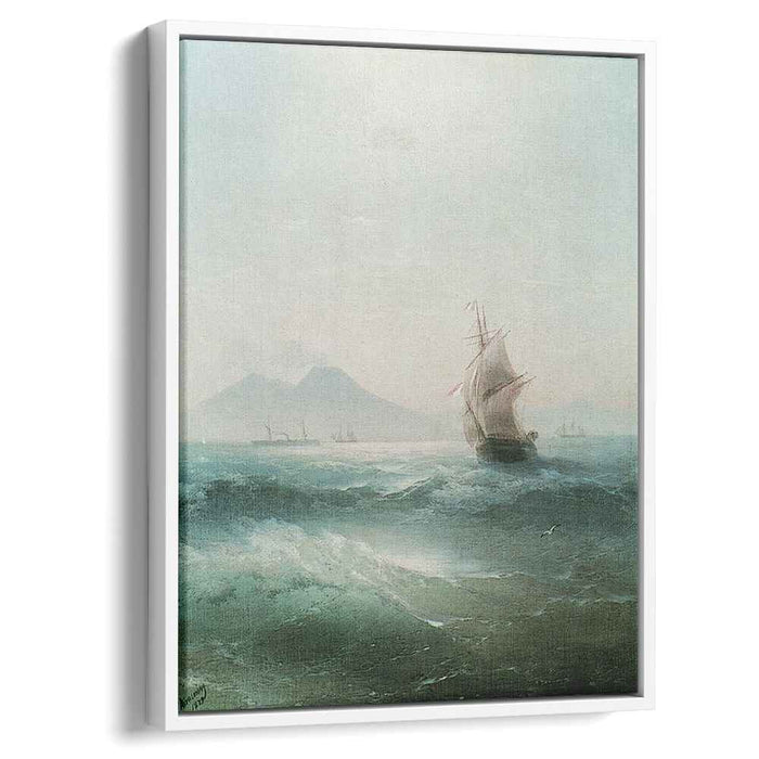 The Bay of Naples. View of Vesuvius (1879) by Ivan Aivazovsky