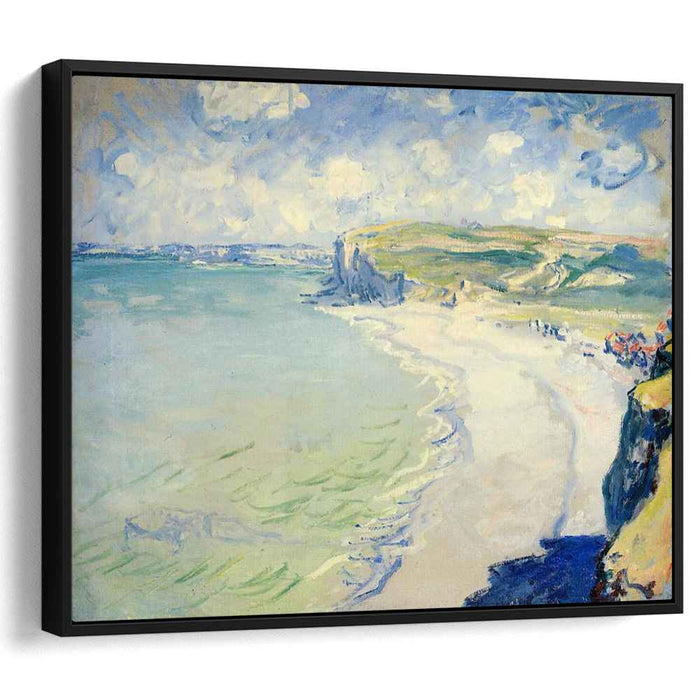 The Beach at Pourville (1882) by Claude Monet