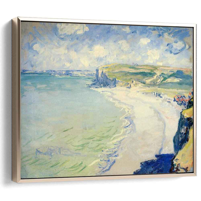 The Beach at Pourville (1882) by Claude Monet