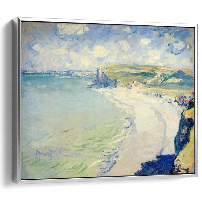 The Beach at Pourville (1882) by Claude Monet