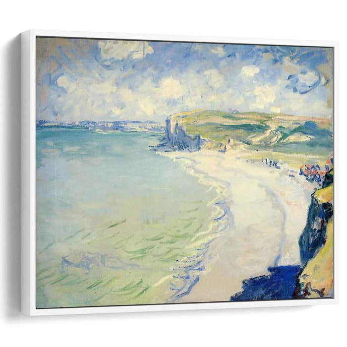 The Beach at Pourville (1882) by Claude Monet