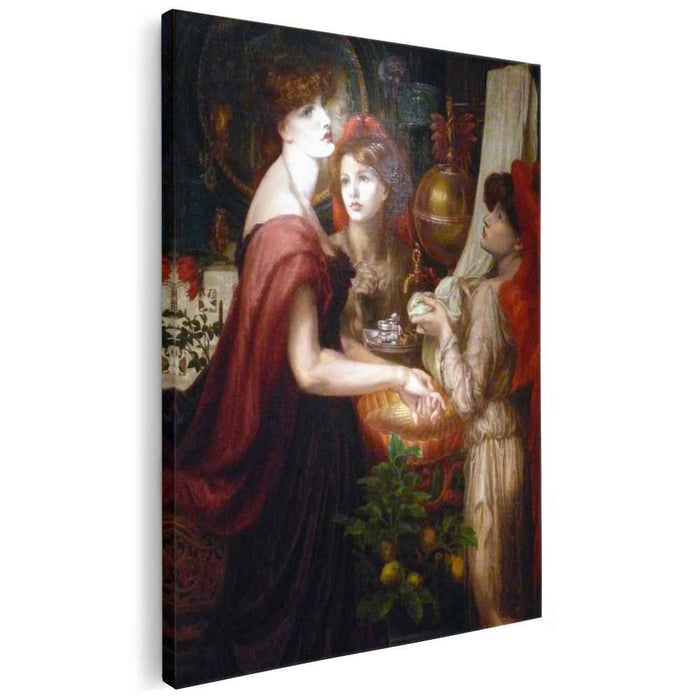 The beautiful Hand (1875) by Dante Gabriel Rossetti