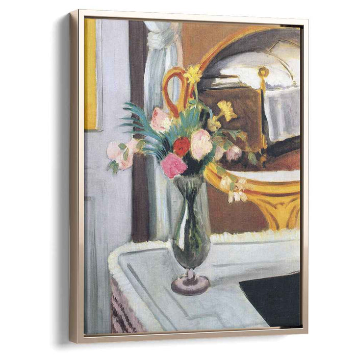 The Bed in the Mirror (1919) by Henri Matisse