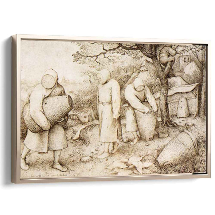 The Beekeepers and the Birdnester (1568) by Pieter Bruegel the Elder