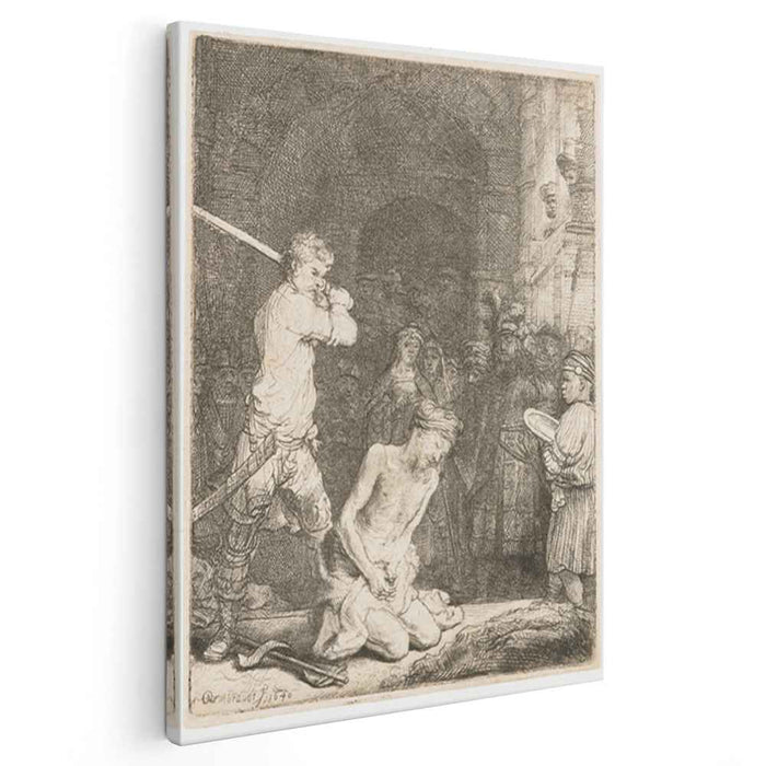 The beheading of John the Baptist (1640) by Rembrandt
