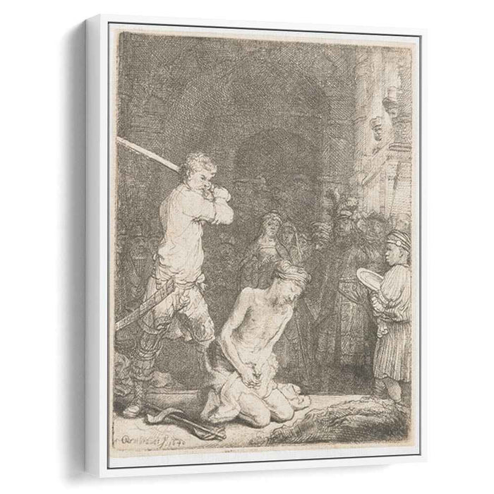 The beheading of John the Baptist (1640) by Rembrandt