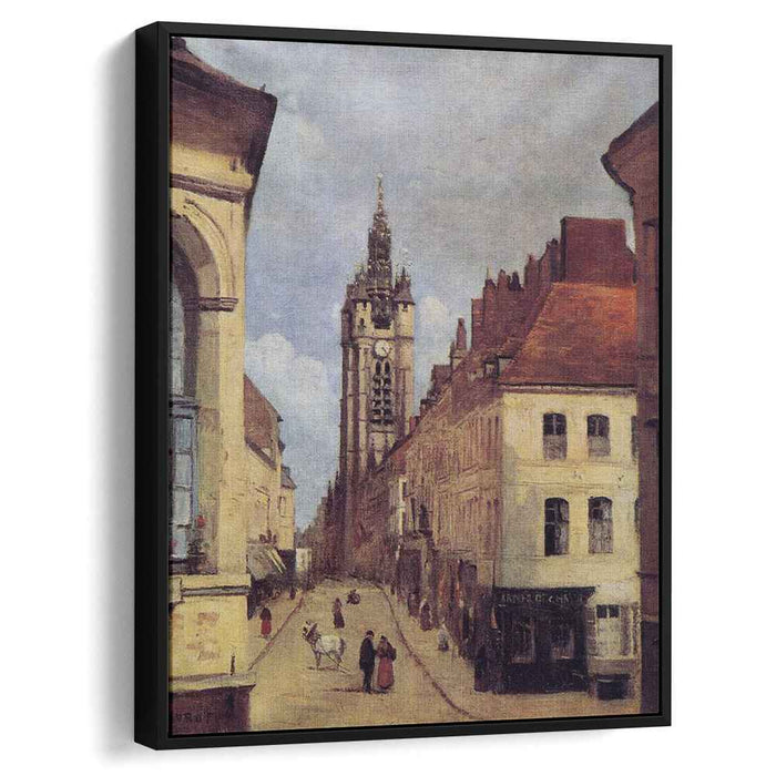 The Belfry of Douai (1871) by Camille Corot